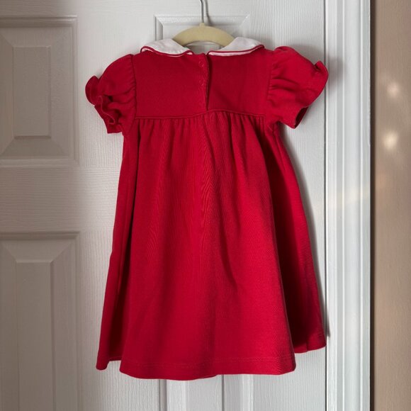 TBBC Holly Day Dress Richmond Red with Worth Avenue White - Picture 2 of 2